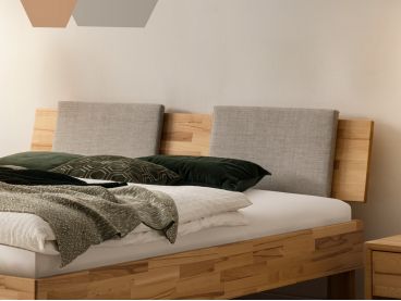 Lit Piemonte en  bois de Hêtre massif fabriqué par Hasena