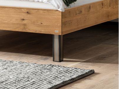 Lit Senza en chêne massif | Le Monde du Lit
