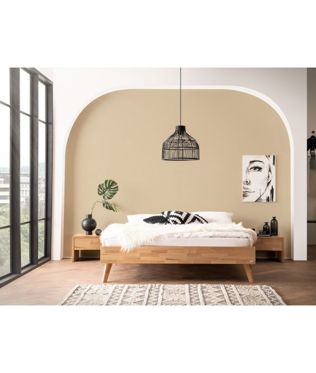 HASENA - Lit Iseo en Hêtre massif