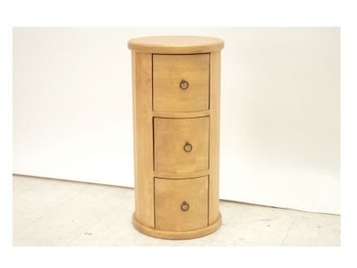 Chiffonnier Bangkok 3 en hevea 100% massif de qualité. Lotuséa