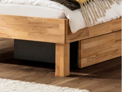 Lit Chiara en hêtre massif | Le Monde du Lit