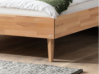 Lit Leandro en hêtre massif | Le Monde du Lit