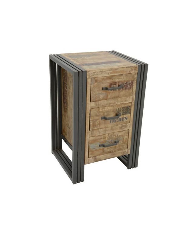 Chevet Industry en hévéa massif de qualité. Fabrication artisanale.