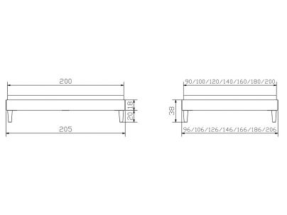 Lit Leandro en chêne massif | Le Monde du Lit