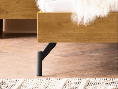 Lit Nicolo en chêne massif | Le Monde du Lit