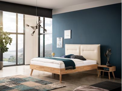 HASENA - Lit Mira en hêtre massif