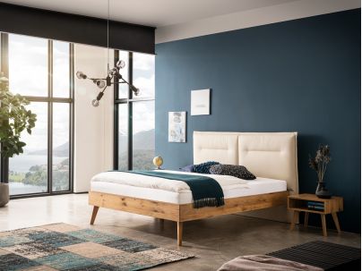 HASENA - Lit Mira en chêne massif