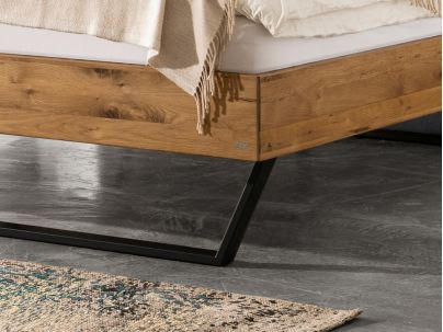 Lit Marisa en chêne massif | Le Monde du Lit