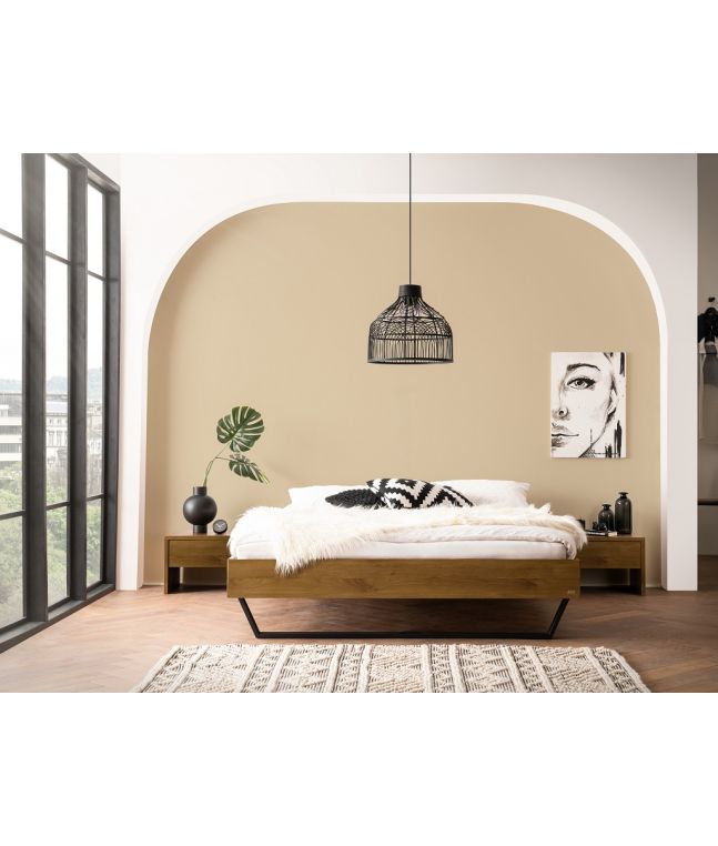 HASENA - Lit Ostuni en Chêne massif