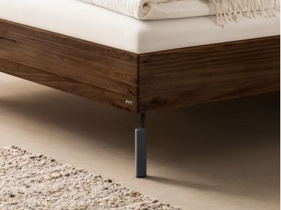 Lit Parete en noyer massif | Le Monde du Lit