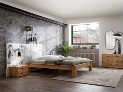 HASENA - Lit San Stefano en chêne massif