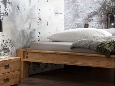 HASENA - Lit en bois massif