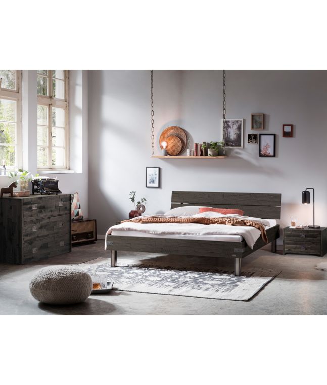 HASENA - Lit Duno en Acacia massif