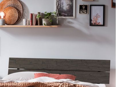 Lit Duno en  bois de Acacia massif fabriqué par Hasena