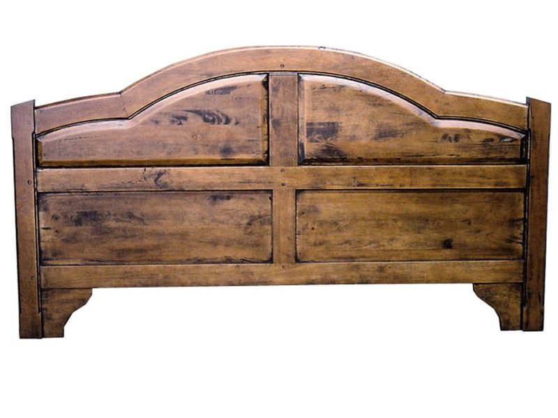 Tête de lit Rustic en hévéa massif de qualité. Meuble en bois massif.