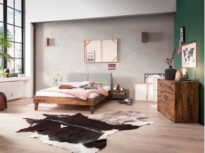 HASENA - Lit Alino en Acacia massif