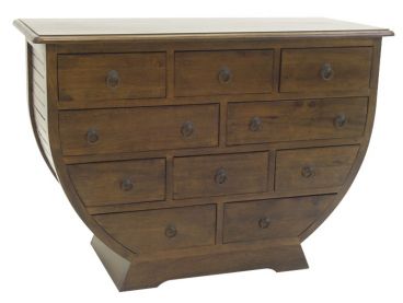 Commode en bois 1/2 Lune