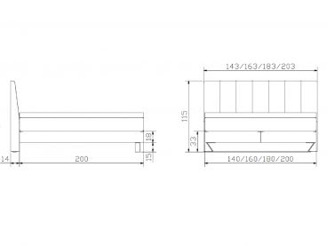 Lit Boxspring Ambra