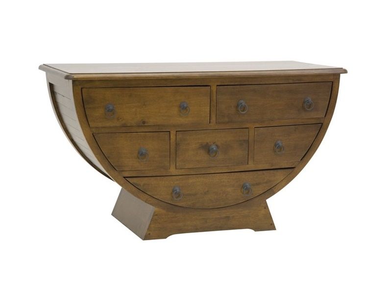 Commode en hévéa massif Satun