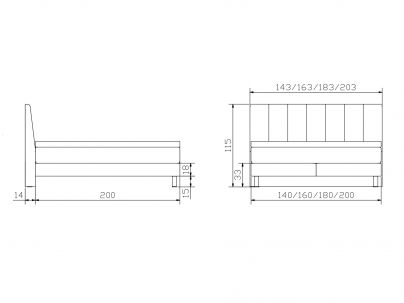 Lit Boxspring Donna de la marque Hasena | Le Monde du Lit