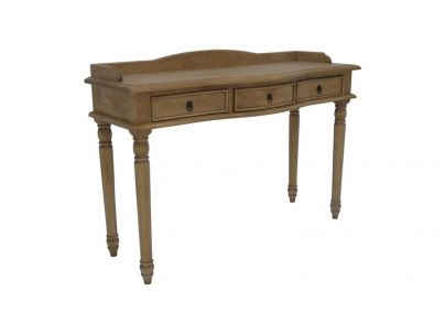 Bureau Venise 2 en hevea massif de qualité. Fabrication artisanale.