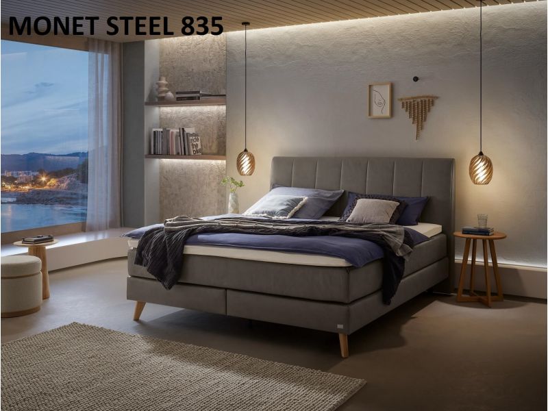 Lit Boxspring Fernanda fabriqué par Hasena