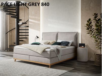 HASENA - Lit Boxspring imelda Chêne Massif