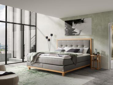 Lit Boxspring Cecilia fabriqué par Hasena