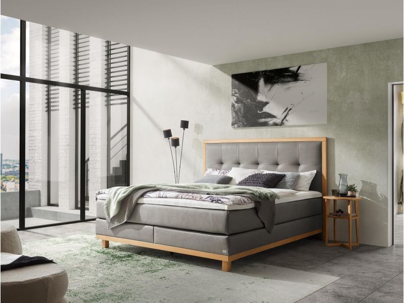 Lit Boxspring Cecilia fabriqué par Hasena