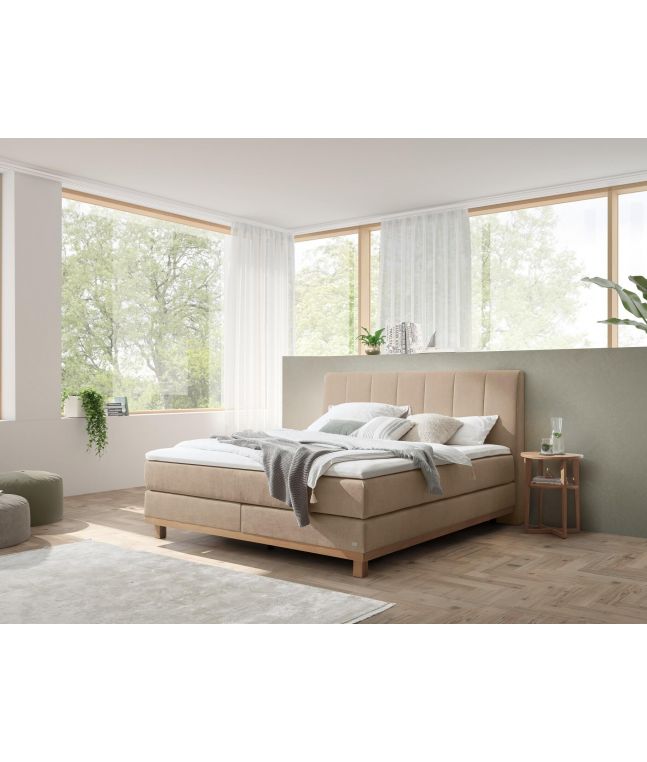 Lit Boxspring Estela fabriqué par Hasena