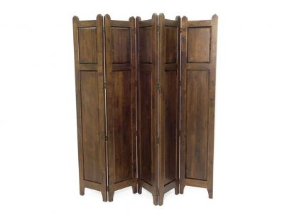 Paravent Colonial 2 en hevea massif de qualité. Fabrication artisanale