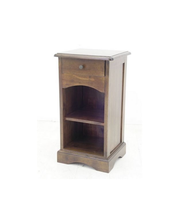 Chevet Campagne2 en hévéa massif de qualité. Meuble en bois massif pour la chambre. Le Monde du Lit