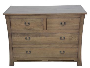 Commode Lampang 110 cm en bois massif