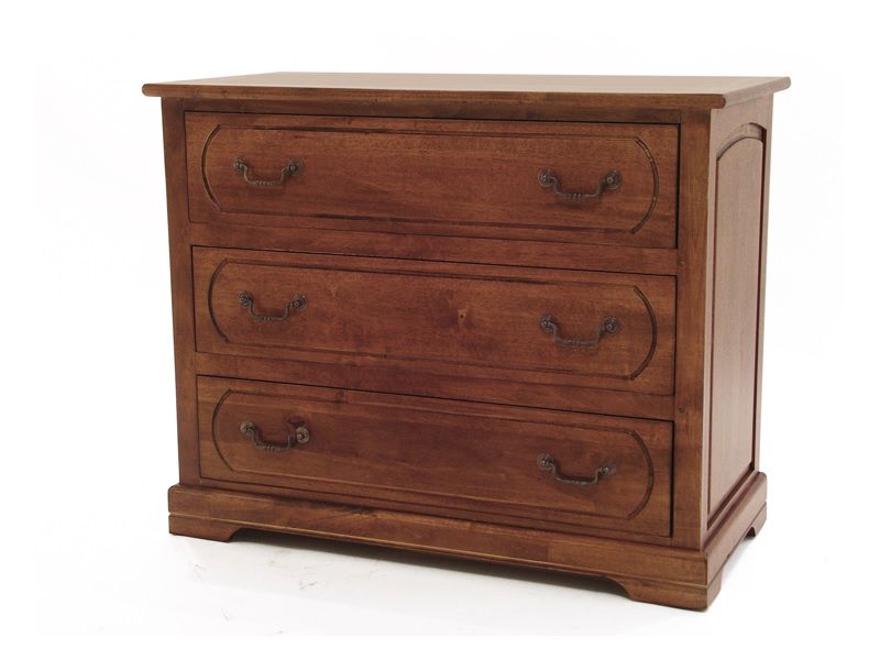 Commode en hévéa massif Country 7