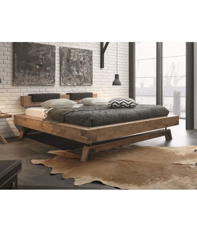 HASENA - Lit en chêne massif