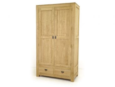 Armoire Bangkok 2 portes 2 tiroirs 110 cm