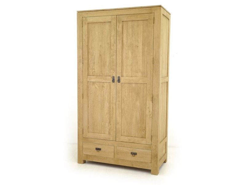 Armoire Bangkok 2 portes 2 tiroirs 110 cm Armoire Bangkok 2 portes 2 tiroirs 110 cm