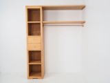 Dressing 1 colonne sur mesure et personnalisable en bois massif - Le Monde du Lit