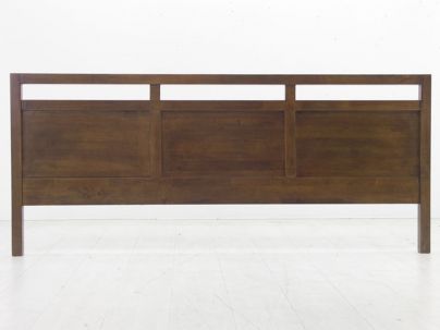 Tête de lit Bangkok en hevea massif de qualité. Fabrication artisanale