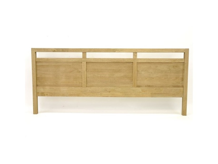 Têtes de lit bois naturel, brut, clair ou foncé - Meubles de chambre