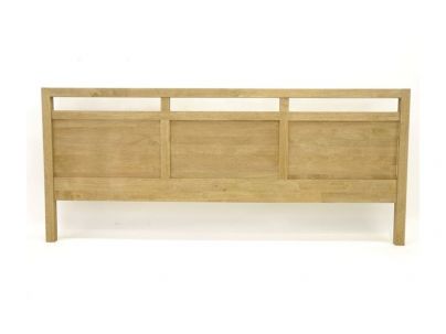 Tête de lit Bangkok en hevea massif de qualité. Fabrication artisanale