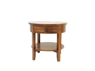 Tablette Satun en hévéa massif de qualité. Meuble en bois massif pour la chambre. Le Monde du Lit