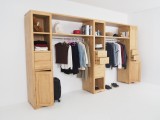 Dressing 3 colonnes sur mesure et personnalisable en bois massif - Le Monde du Lit