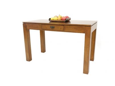 Bureau Bangkok en hevea massif de qualité. Fabrication artisanale.