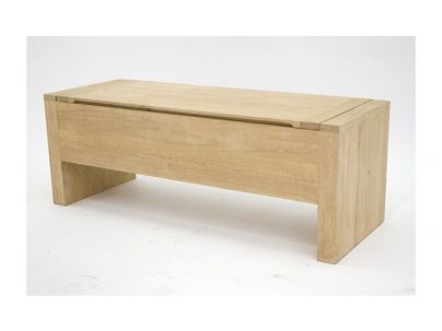 Coffre Tak en hevea massif de qualité. Fabrication artisanale.