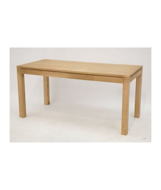 Bureau Tak 3 en hevea massif de qualité. Fabrication artisanale.