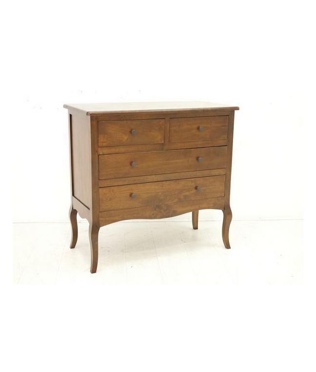 Commode Florencia en hevea massif de qualité. Meuble en bois massif pour la chambre. Le Monde du Lit