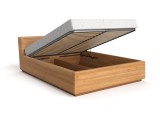 Lit coffre en bois massif FSC, fabrication européenne