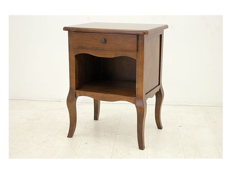 Chevet Florencia2 en hévéa massif de qualité. Meuble en bois massif pour la chambre. Le Monde du Lit