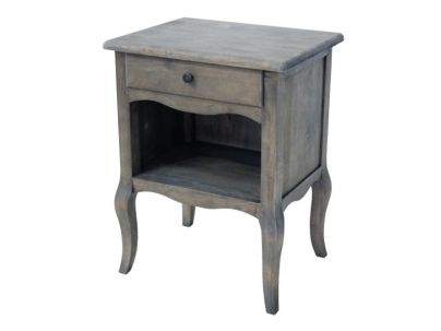 Chevet Florencia2 en hévéa massif de qualité. Meuble en bois massif pour la chambre. Le Monde du Lit